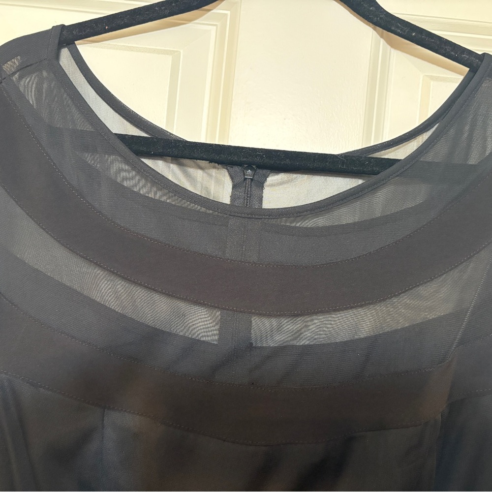MSK Black Evening Dress - Picture 6 of 9